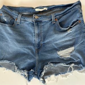 Levi’s High Rise Shorts